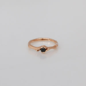 Black diamond “Sweetheart “ ring