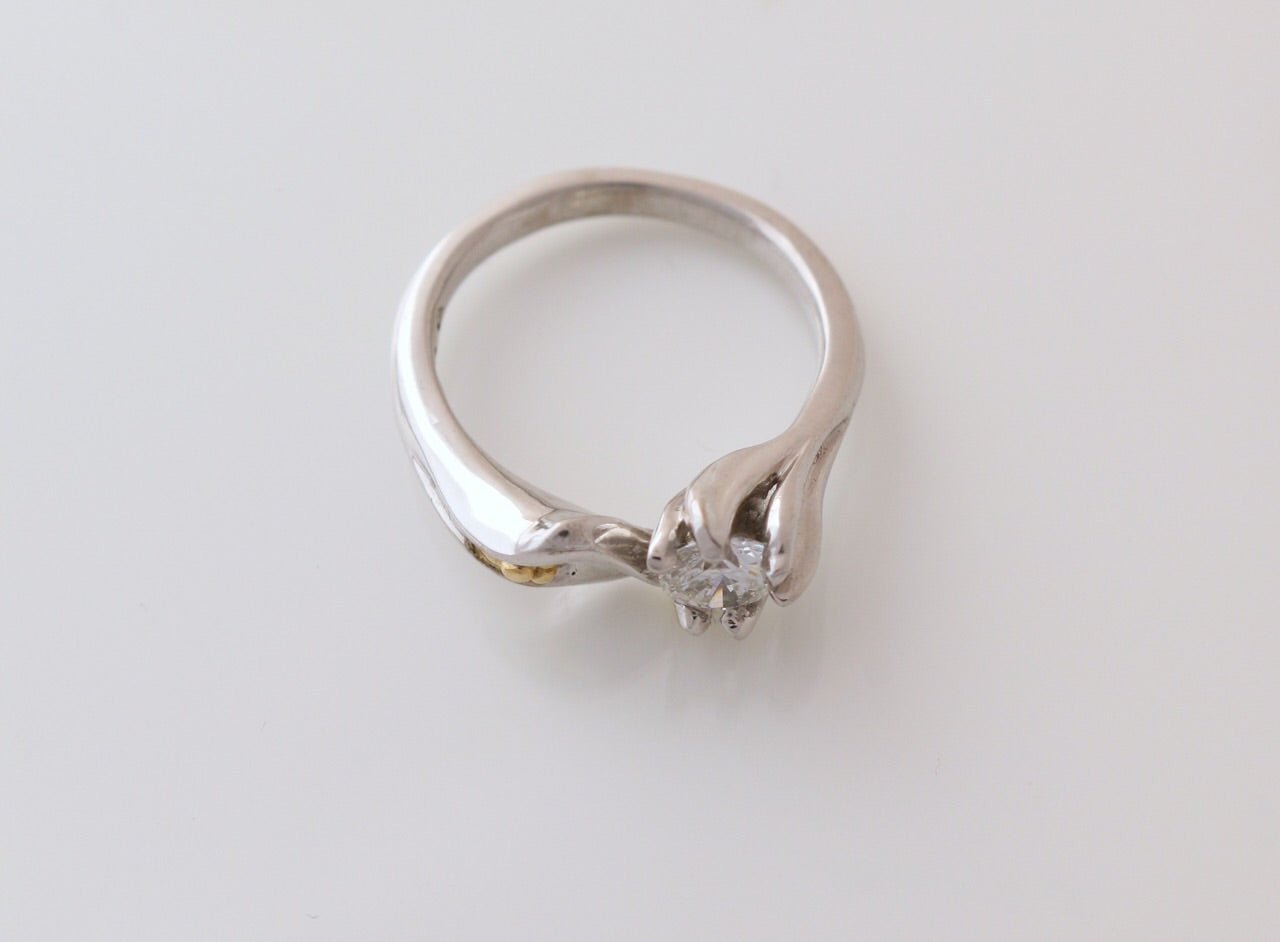 Diamond “Lily” Ring