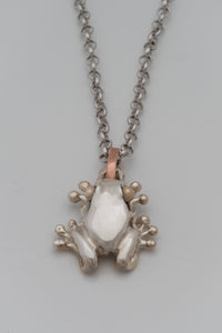 “By the Pond “ Frog Pendant