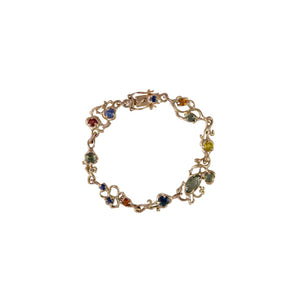 Rose Gold Sapphire Bracelet